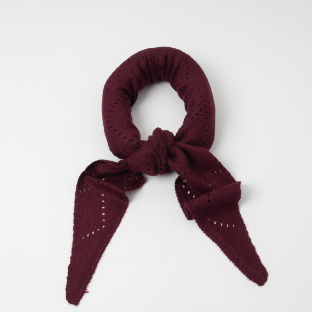 Rosenvinge strikket lite triangelskjerf