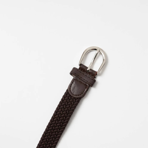 Rosenving smalt strikkbelte - Image 2