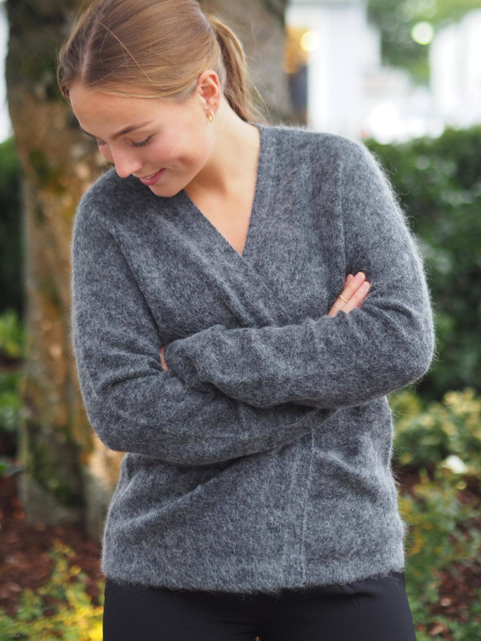 brook knit new short cardigan