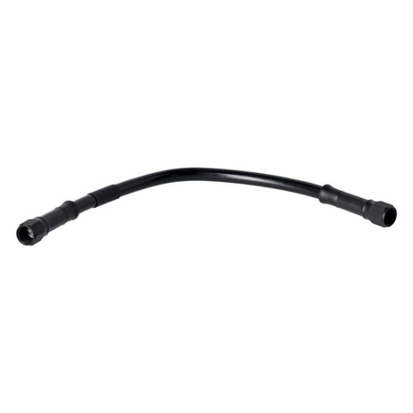 brake line kit black coated stainless, 26" long