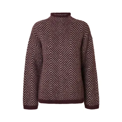 Lulu Herringbone Knit