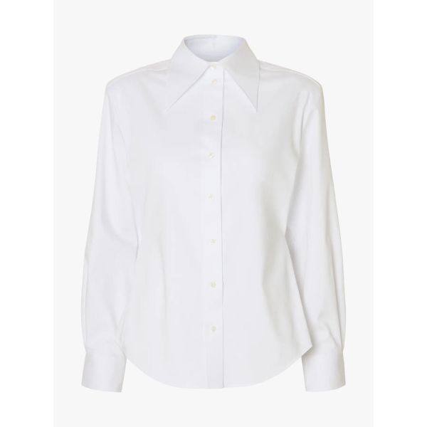 Colina Slim Shirt - Bright White