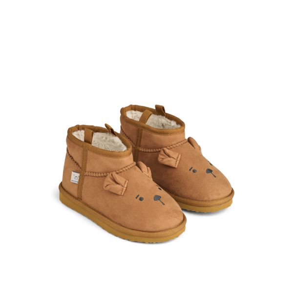 Liewood | Alban Bear Shoes - Golden Caramel