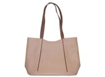 Veske m/hank og Skjerf Beige
