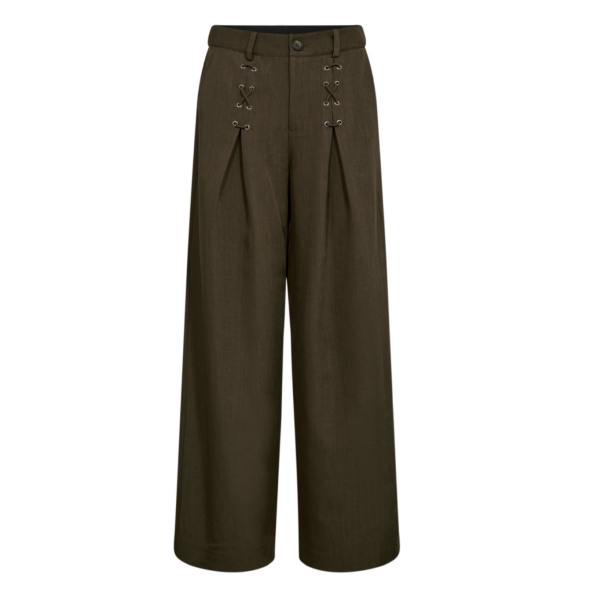 Luna Eyelet Wide Pant         |               Luna Eyelet Wide Pant fra Co´Couture