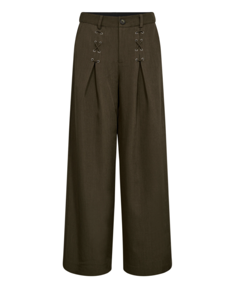Luna Eyelet Wide Pant         |               Luna Eyelet Wide Pant fra Co´Couture