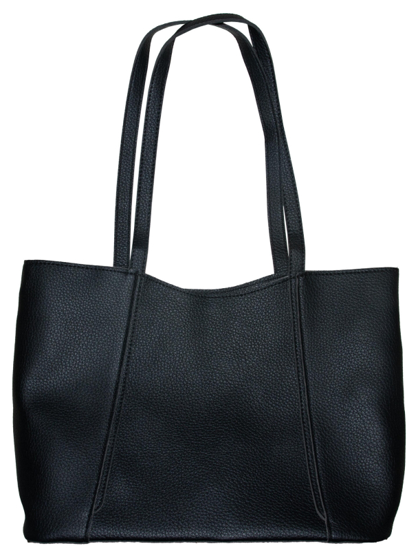 Veske m/hank og Skjerf Svart - Image 1