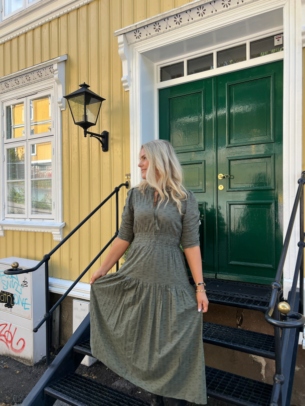 Madison Dress - Forest - Image 1