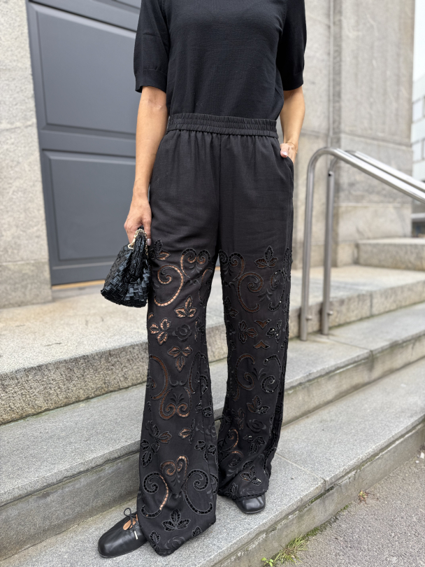 Vilma Trousers - Black - Image 1