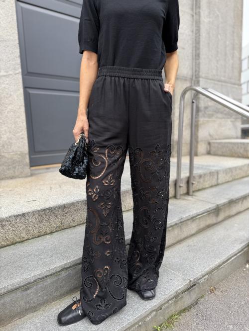 Vilma Trousers - Black