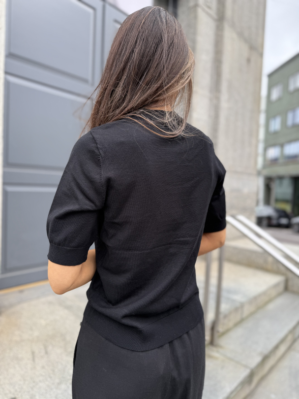 Lena Knit Pullover - Black - Image 5