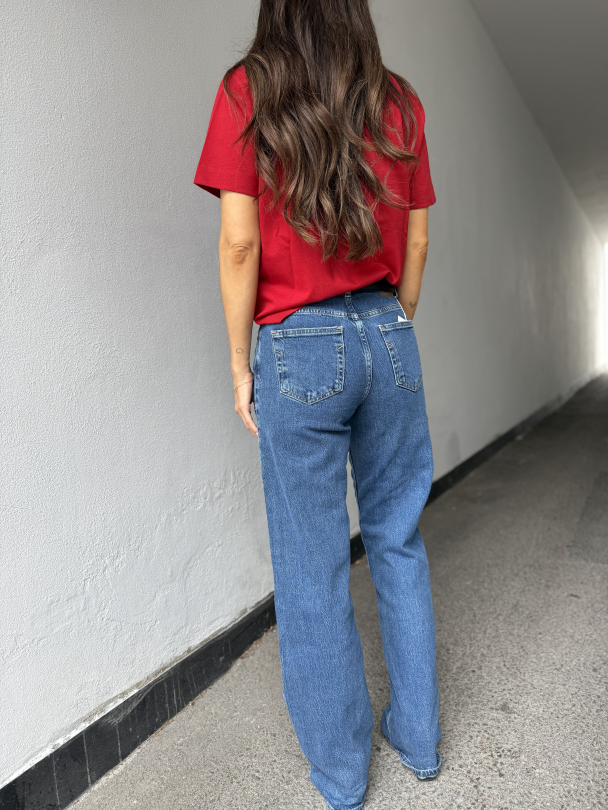 Bea Kori Jeans - Medium Blue  - Image 5