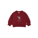 Dina Sweat shirt, Biking Red - Petit Piao