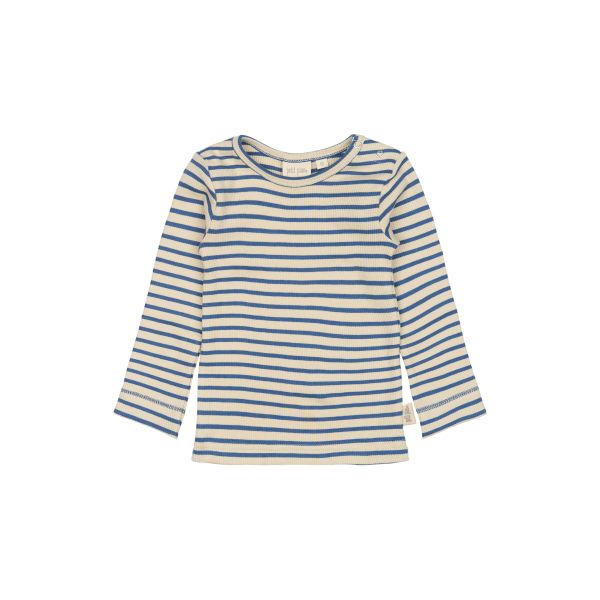 Genser Modal, True navy/off white - Petit Piao