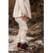 Benna Rib Legging, Sandshell - Fliink
