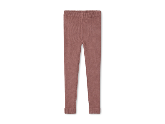Benna Rib Legging, Ash Rose - Fliink