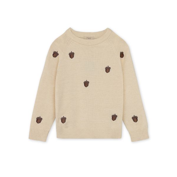 Benna Acorn Pullover, Sandshell - Fliink