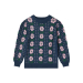 Garden Knit Blue, Insignia Blue - Fliink