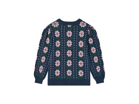 Garden Knit Blue, Insignia Blue - Fliink
