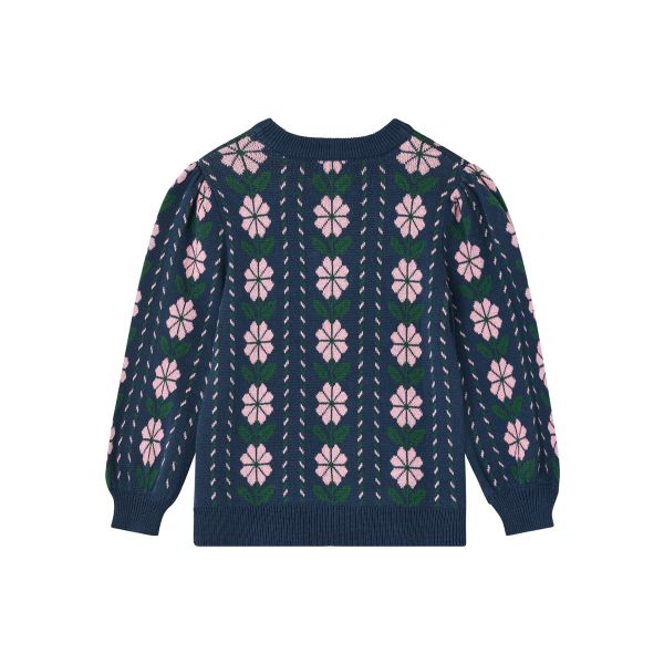Garden Knit Blue, Insignia Blue - Fliink