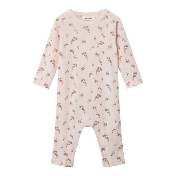 Noel Nia Wool Suit, Morganite Berry - Lil' Atelier