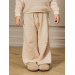 Nadie Wide Knit Pant, Cameo Rose - Lil' Atelier