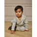 Nelson Knit Suit, Pigeon  Lil' Atelier