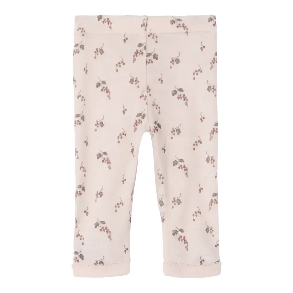 Noel Wool Slim Legging, Morganite Berry - Lil' Atelier