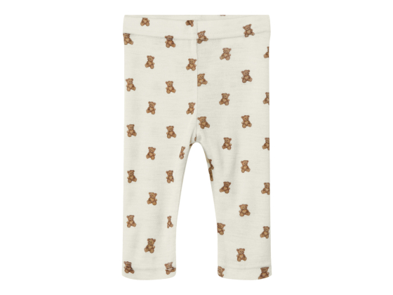 Nalu Slim Wool Legging, Teddy - Lil' Atelier
