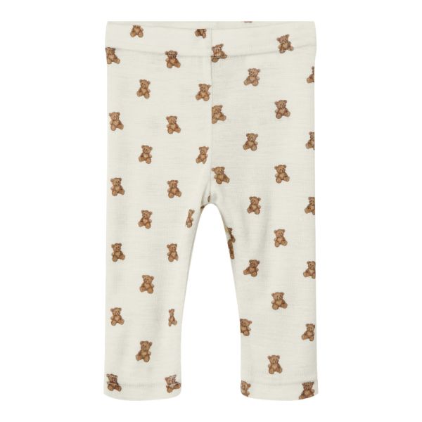 Nalu Slim Wool Legging, Teddy - Lil' Atelier