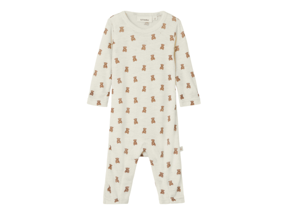Nalu Wool Slim Suit, Teddy - Lil' Atelier