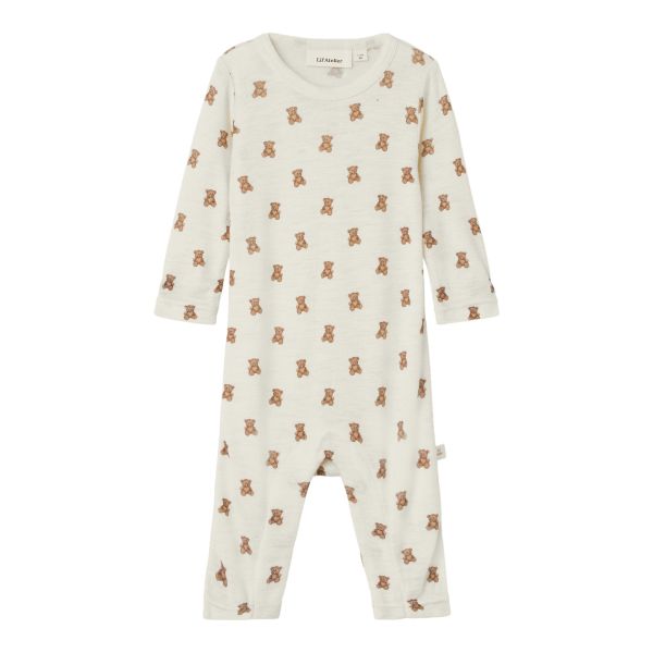 Nalu Wool Slim Suit, Teddy - Lil' Atelier