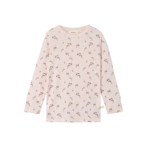 Noel Wool Slim Top, Morganite Berry - Lil' Atelier