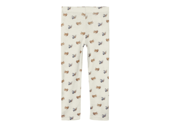 Nalu Wool Slim Legging, Airplanes - Lil' Atelier