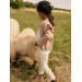 Nalu Wool Slim Top, Bow - Lil' Atelier