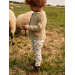 Nalu Wool Slim Legging, Airplanes - Lil' Atelier