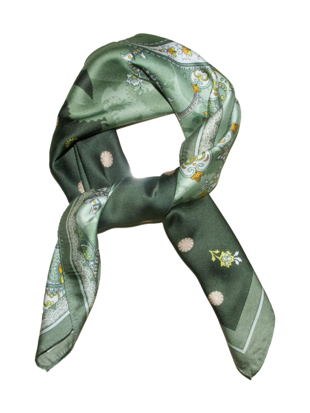 Skjerf Paisley og Prikker - Image 2