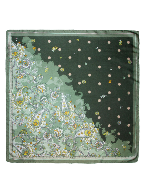 Skjerf Paisley og Prikker - Image 3