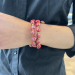  BRACELETS – BRIGHT RED M.O.P