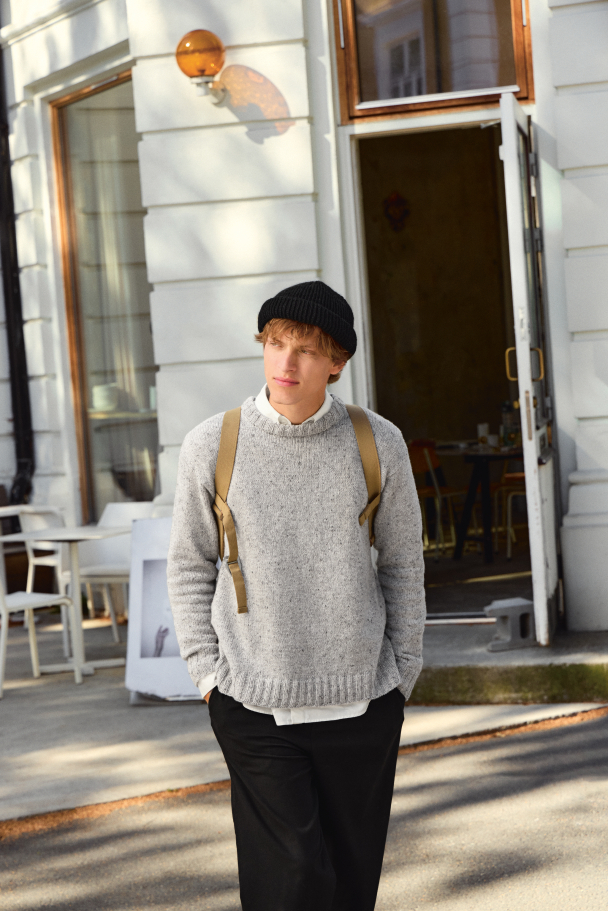 2412 - 8 - Brendan Sweater Man Tweed - Image 1