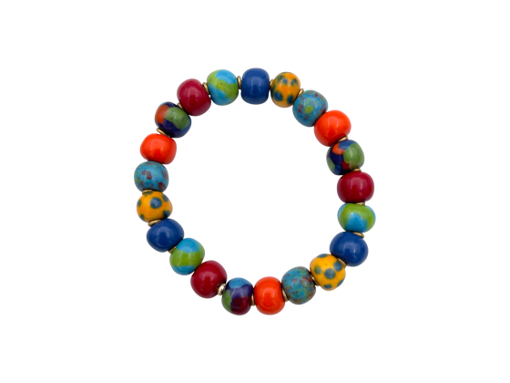 PERLEARMB&Aring;ND ELASTIK - CRAZY PARROT