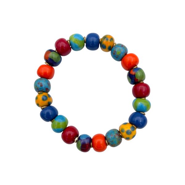 PERLEARMB&Aring;ND ELASTIK - CRAZY PARROT