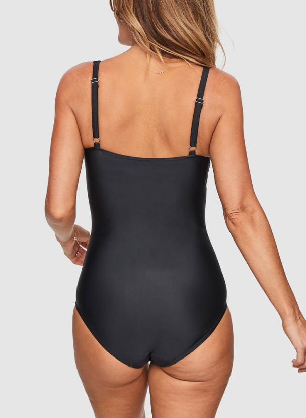 Capri kanters swimsuit, sort - Image 4