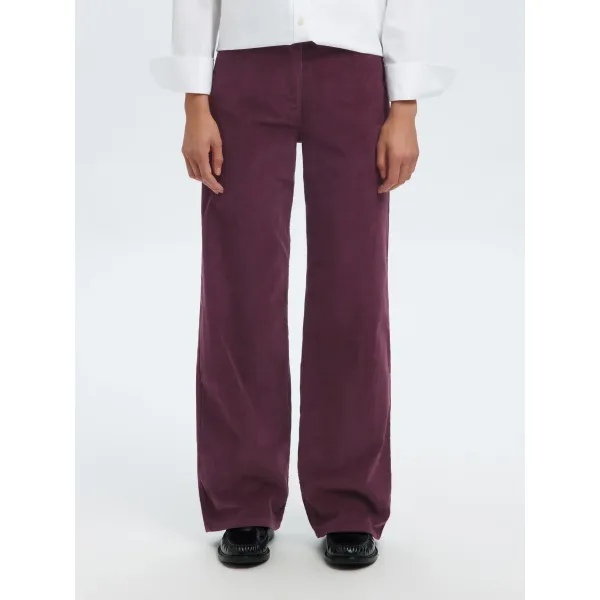Wide Runa Fig Corduroy Pant