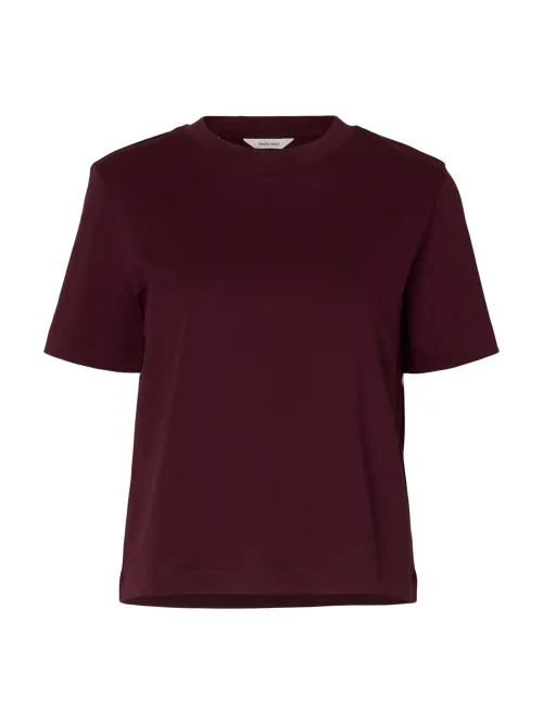 Essential Boxy Tee Fig