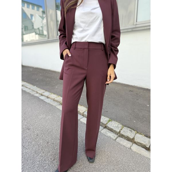 Rita Wide Pant - Figi Melange