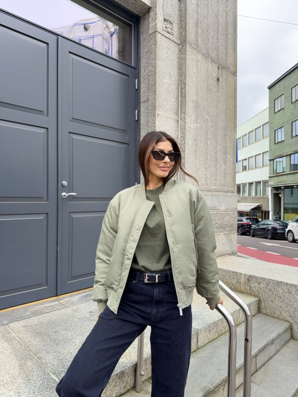 Dovie Bomber Jacket - Vetiver  - Image 2