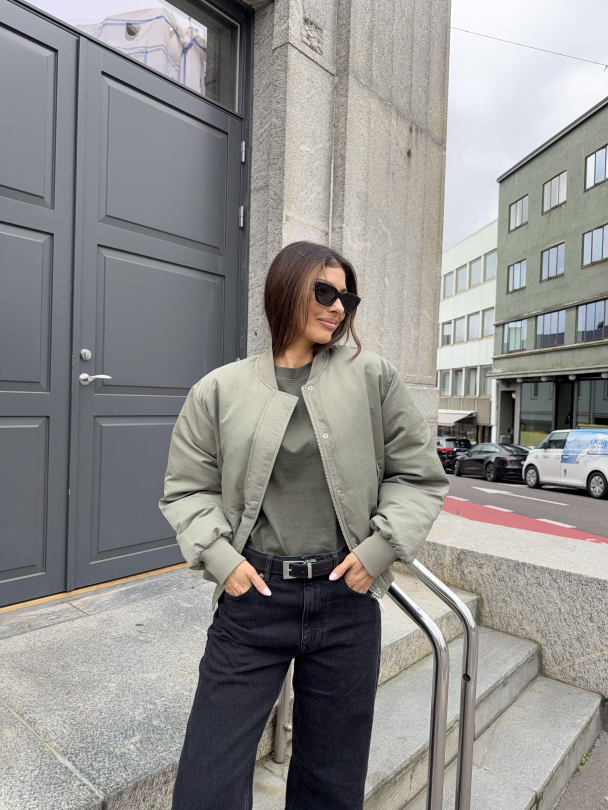 Dovie Bomber Jacket - Vetiver  - Image 3