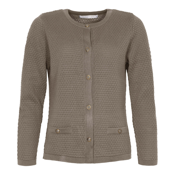 Cardigan Bomull 2880 Sandstone