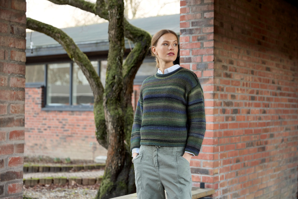 Genser Strikket 4006 Grønn - Image 1